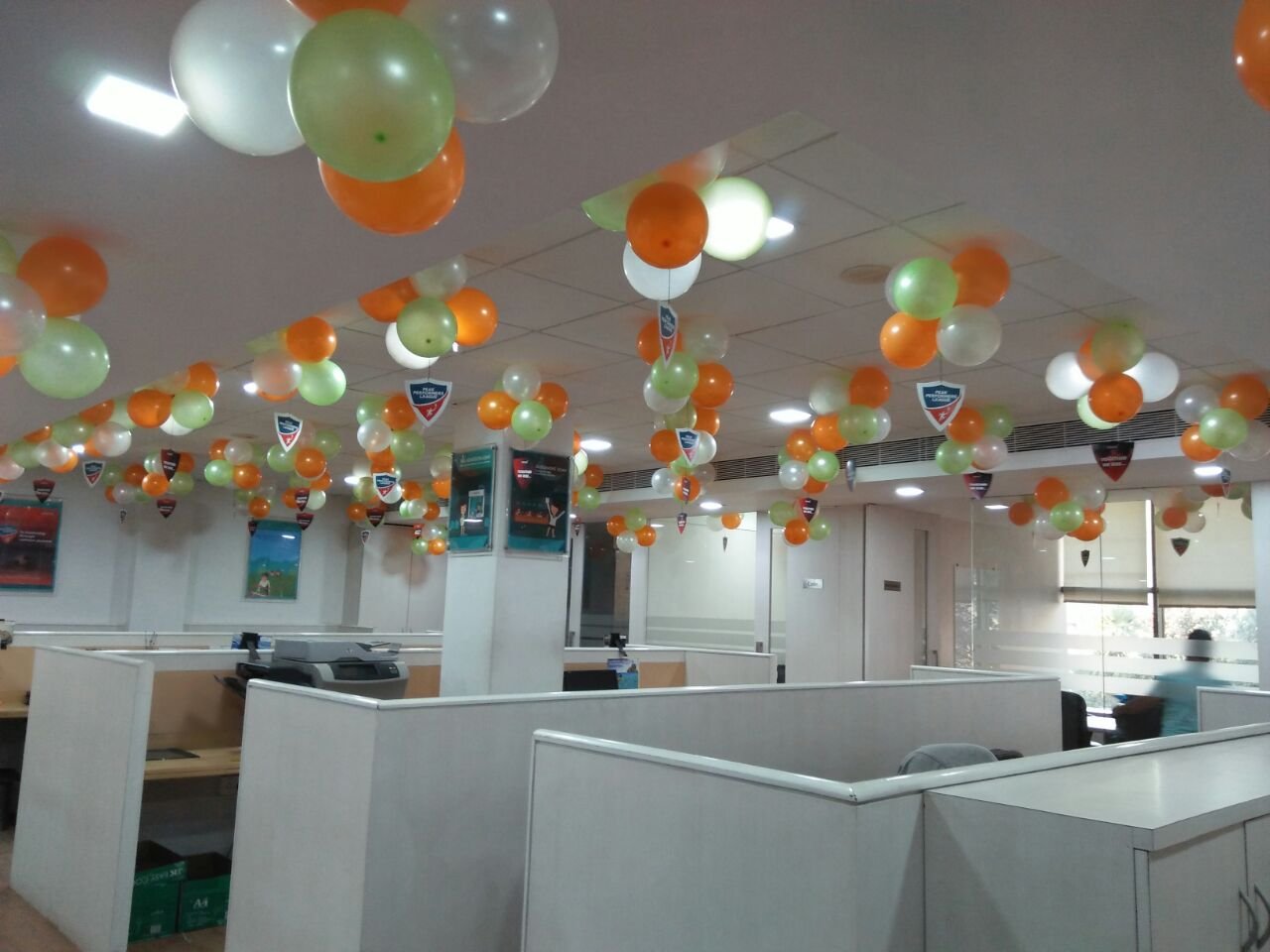 Patriotic Office Decoration